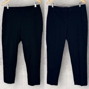Clara Sun Woo Black Pull On Elastic Waist Trouser Pants Size‎ 1X USA Made in USA